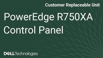 Dell  PowerEdge R750XA: Remove/Install Left Control Panel