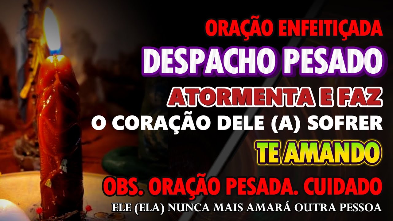 ORAÇÃO PESSADA PARA FAZER ELE (A) VOLTAR DE VEZ PARA MIM. FAZ ME AMAR PARA SEMPRE. FORTE E PODEROSA