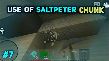 How to make copper || in mini block craft survival (Android, iOS)