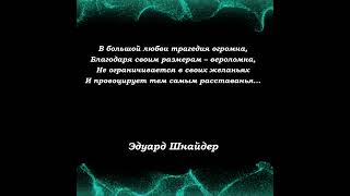 &quot;В большой любви...&quot; Эдуард Шнайдер. Читает: автор.(стихи /мысли/ Книга-4 &quot;Два выбора...&quot;)#shorts