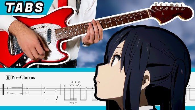 TABS】K-ON! S2 EP1 -「Yui's Solo」by @Tron544 