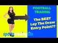 [Betfair Football Trading] Lay The Draw Strategy BEST Entry Point REVEALED!