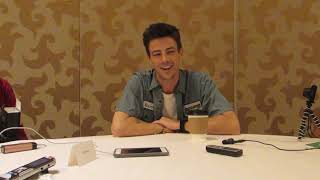 The Flash Comic-Con 2019 interview with Grant Gustin (Barry Allen / The Flash)