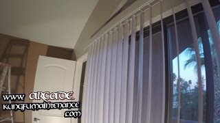 Celebrity How To Replace Vertical Blinds Changing Headrails Taking Down Slats Installing Flashlight Vid Series Wealth