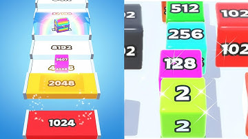Jelly Run 2048 Vs Jelly Run 2048_colour chnage_Part_72_ios, Android new update#jellyrun2048