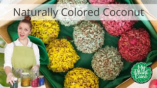 Naturally Colored Sprinkles (Shredded Coconut) | Vegan, keto, sugar-free, dye-free by My Plant Cake 1,427 views 1 year ago 10 minutes, 57 seconds