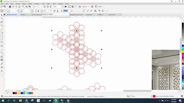 Corel Draw Tips & Tricks Draw this Pattern and how to interlock it Part 5
