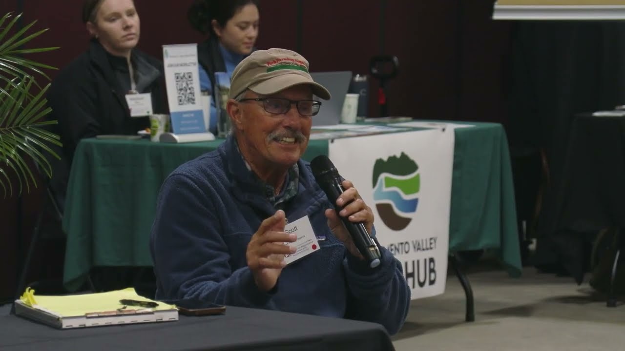 Regenerative Farmer Panel Discussion with Scott Park, Dale Tyson, and Curt Josiassen at Chico State