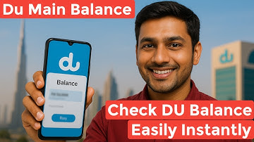 How to Check DU Balance in UAE | DU Balance Kaise Check Karein UAE Mein | Step-by-Step Tutorial