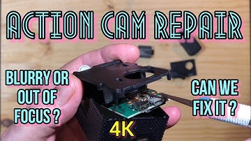4K Action Camera Repair  “Fixed focal length “ Adjustment #actioncamera #new #repair #test