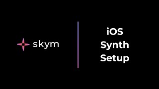 Skym iOS Synth Setup (Use without any other gear) screenshot 4