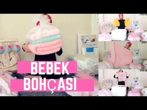 Bebek bohçası/ Anneanneden yenidoğan bebek hediyesi/ bebek bohçası/ yenidoğan bebek alışverişi