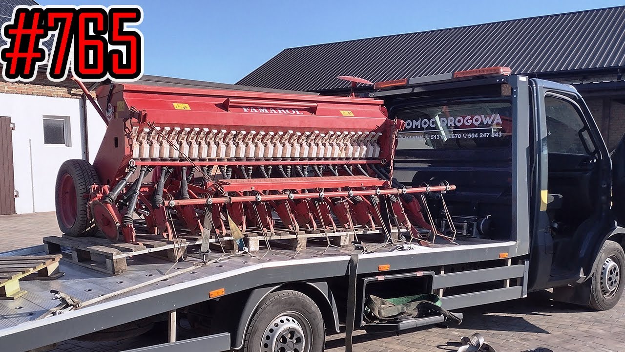 Naprawa siewnika Famarol po zakupie, poszło kilka stówek i sprzęt jest gotowy do pracy #765
