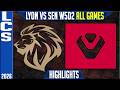 LYON vs SEN Highlights ALL GAMES | LCS Spring 2026 W5D2 | LYON vs Sentinels