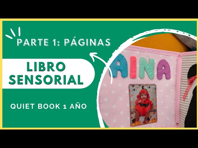 Libro Sensorial para Niños - Libros Sensoriales Pispoleto