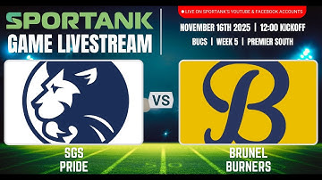 BUCS American Football - SGS PRIDE vs BRUNEL BURNERS