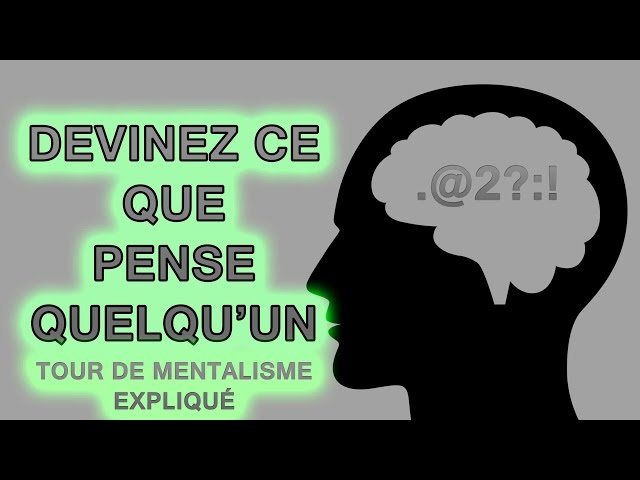 💭Voici comment lire les pensées des gens #pensée #mentaliste #psycolo