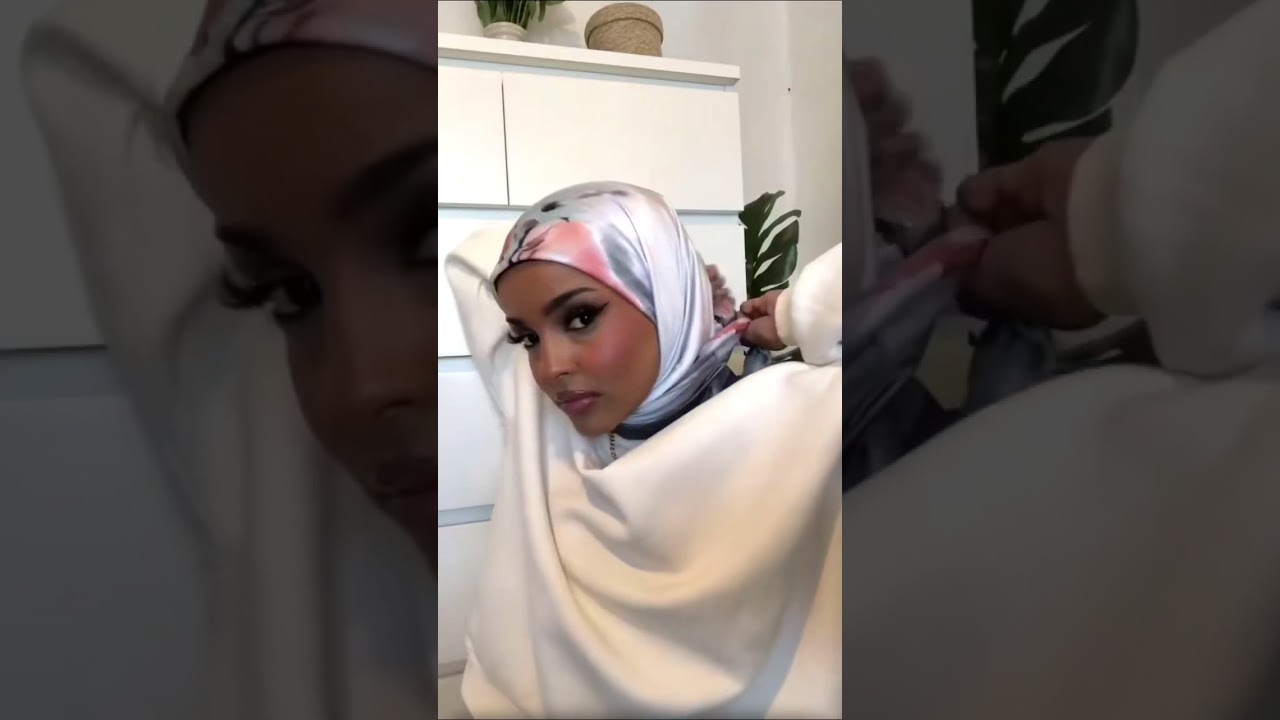Beautiful Square Scarf Style Hijab Tutorial 🌸✨ | subscribe for more ☺️ 