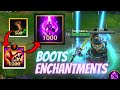 ALL BOOTS UPGRADE EXPLAINED (enchantments) | Wild Rift League of Legends Mobile Closed Beta