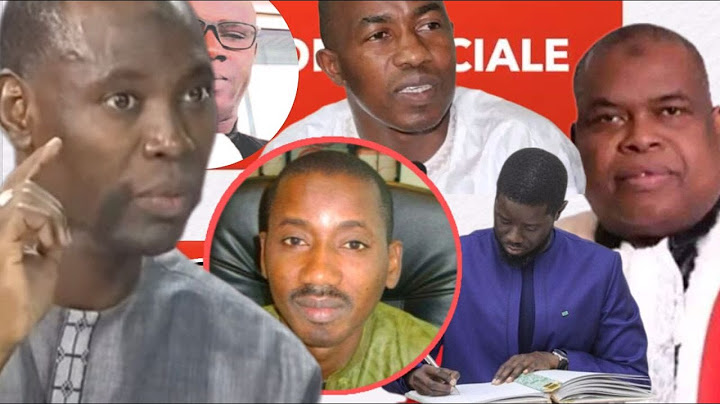 Chamboulement dans la magistrature, la pertinente analyse de Daouda Mine