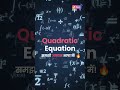 Quadratic Polynomial Equation समझें | द्विघात बहुपद | Hinglish में 8K Ultra HD 🔥 @StudyAdda-313