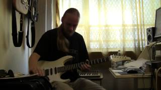 playing to Pink Floyd style backing track