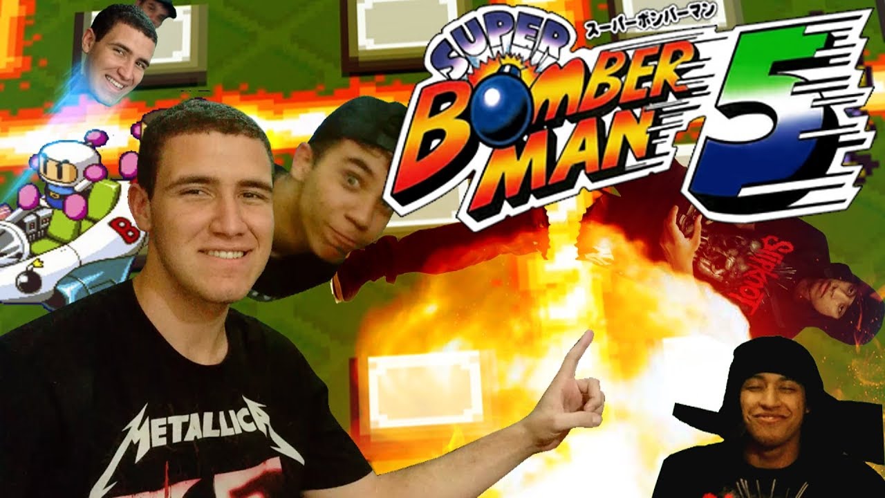 BOMBA PRA TODO LADO - Super Bomberman 5