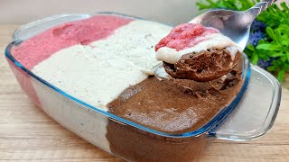 Ice cream without sugar! No cream / no milk! Only 2 ingredients! In 1 minute! by Kochen mit Hanna 9,873 views 1 year ago 3 minutes, 35 seconds