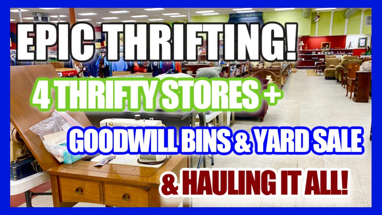 I CAN'T BELIEVE I FOUND ONE! THRIFT WITH ME & HAULS! Thrift Stores ...
