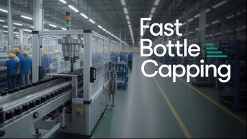 How Bottle Caps Are Assembled Automatically | Factory Demo