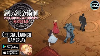 FULL METAL ALCHEMIST MOBILE - Official Launch Gameplay (JP) screenshot 2