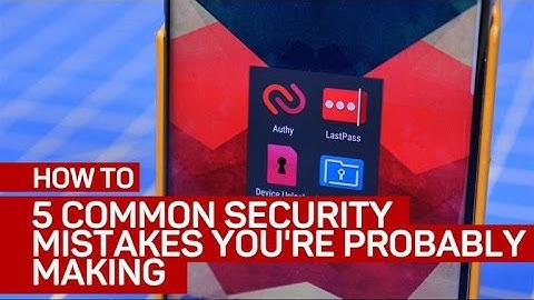 5 common security mistakes you