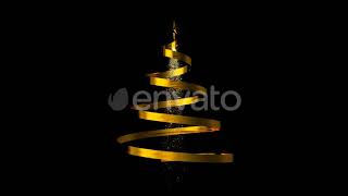 Christmas Tree Elements | Motion Graphics - Envato elements