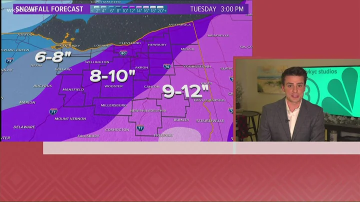 6 p.m. weather forecast for Feb. 13, 2021