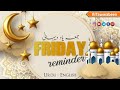 Friday Reminder - جمعہ کے دن کرنے کے کام Whatsapp Status - (with download Link)
