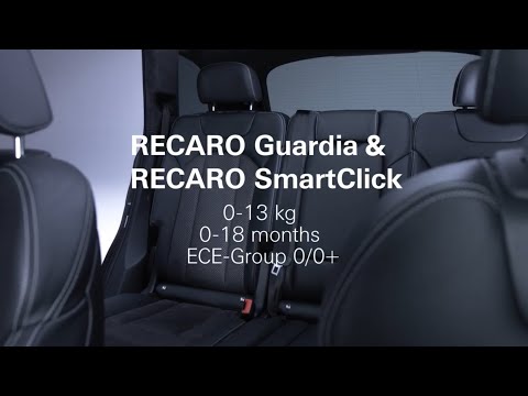 RECARO Guardia: How to install the infant carrier correctly