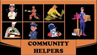 Community Helpers Names and Pictures for Kids | Toddler Learning Videos