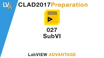 LabVIEW CLAD 027 SubVI