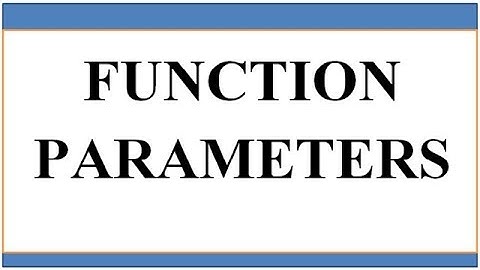 function parameters in hindi| function arguments in hindi | parameters in c | parameters in c++