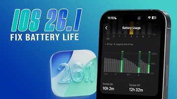 iOS 26.1 Batterij leeg laten lopen (oplossing)