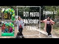 DIY Photo Backdrop Stand, Less than $15