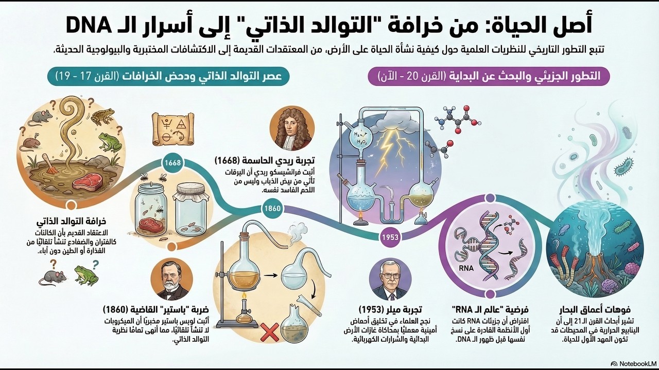 أصل الحياة - من التراب إلى الحمض النووي