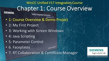 WinCC Unified V17 # 1:  The Demo Project You