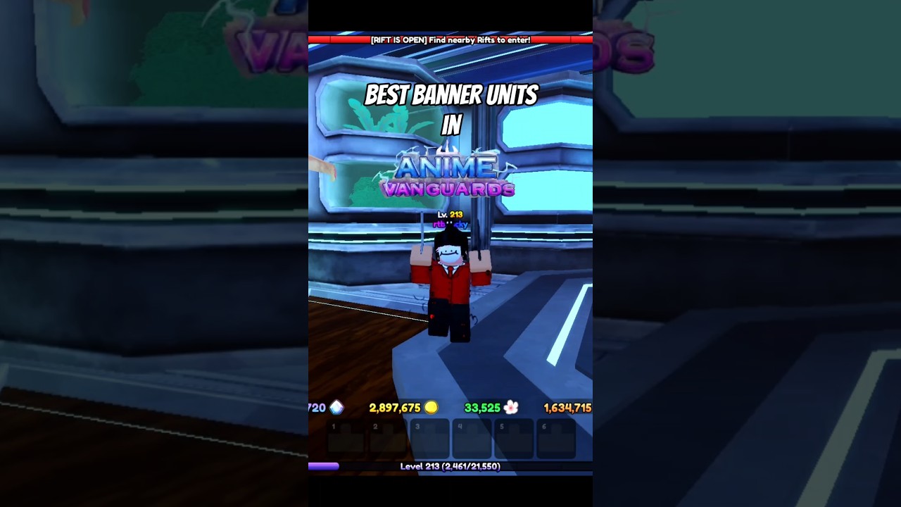THE BEST BANNER UNITS (anime vanguards)