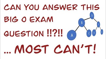 How to answer Big O Exam Questions Example | A-Level Computer Science