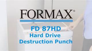 Formax FD 87 Casino Cross-Cut Shredder (www.PaperPowerhouse.com)