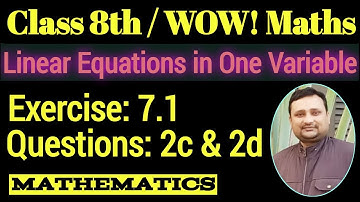 Wow Maths Class 8 Chapter 7 Exercise 7.1 Question 2 | Wow Maths Class 8 Exercise 7.1 Question 2