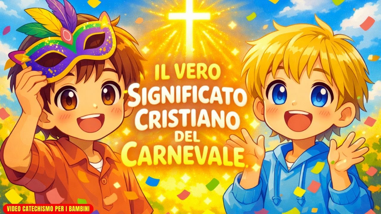 Perché esiste il Carnevale? Il suo vero significato spiegato ai bambini.