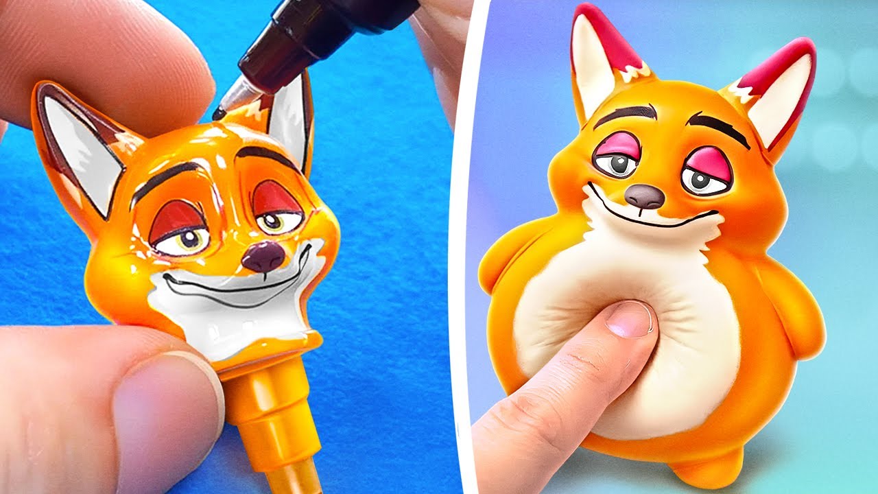 Marker Or Squishy Nick? 🦊 What Do You Choose? *Zootopia 2 Paper Gamebook And Crafts*