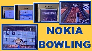 Nokia Bowling Retro Cell Phone Game of the 2000s